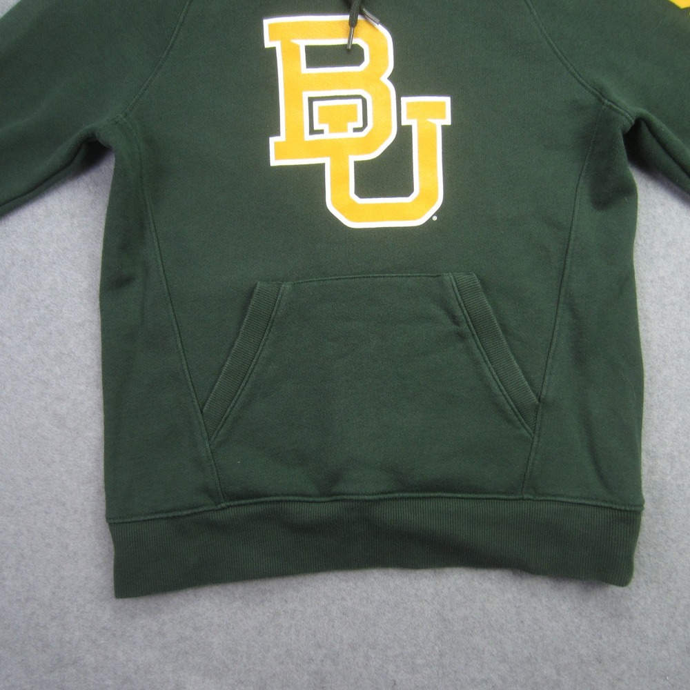 Baylor Bears Hoodie XS Green Sic‎ Em Bears Graphic Champion Sweatshirt NCAA - Picture 5 of 14